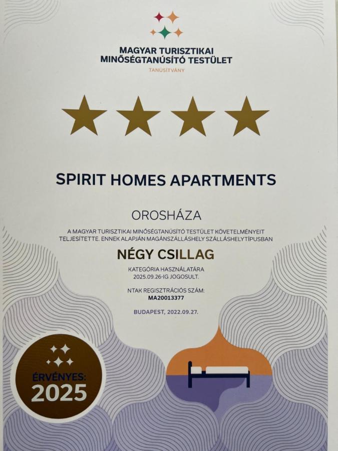 Spirit Homes Apartments Orosháza Εξωτερικό φωτογραφία